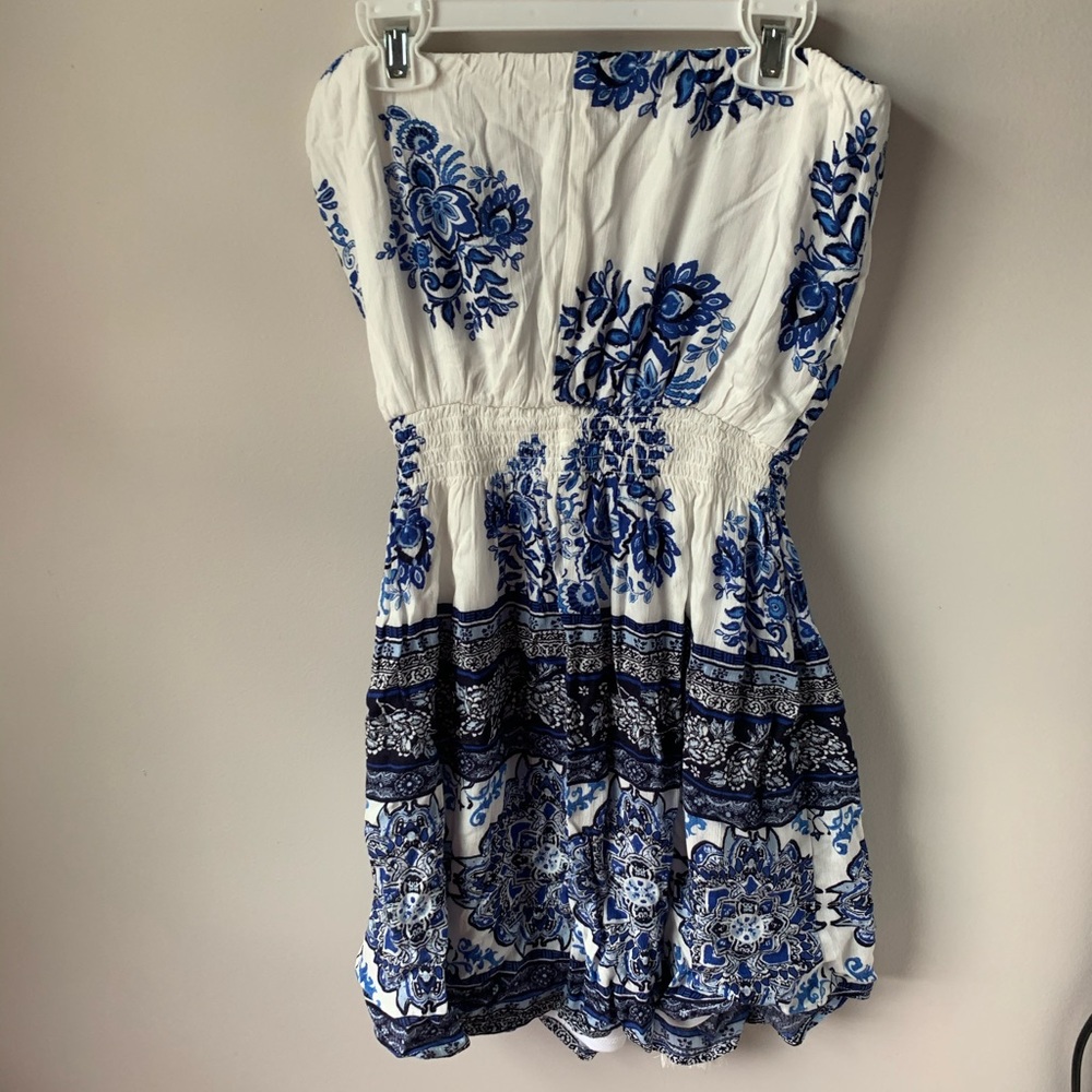 Blue& White dress